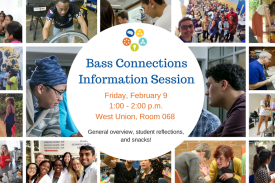 Bass Connections info session